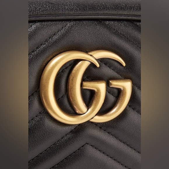 Gucci Marmont Black Small Shoulder Bag - Picture 13 of 16